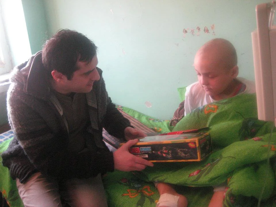 „მომავლის გზის“ სტუმრობა ბავშვთა ონკოლოგიურ საავადმყოფოში