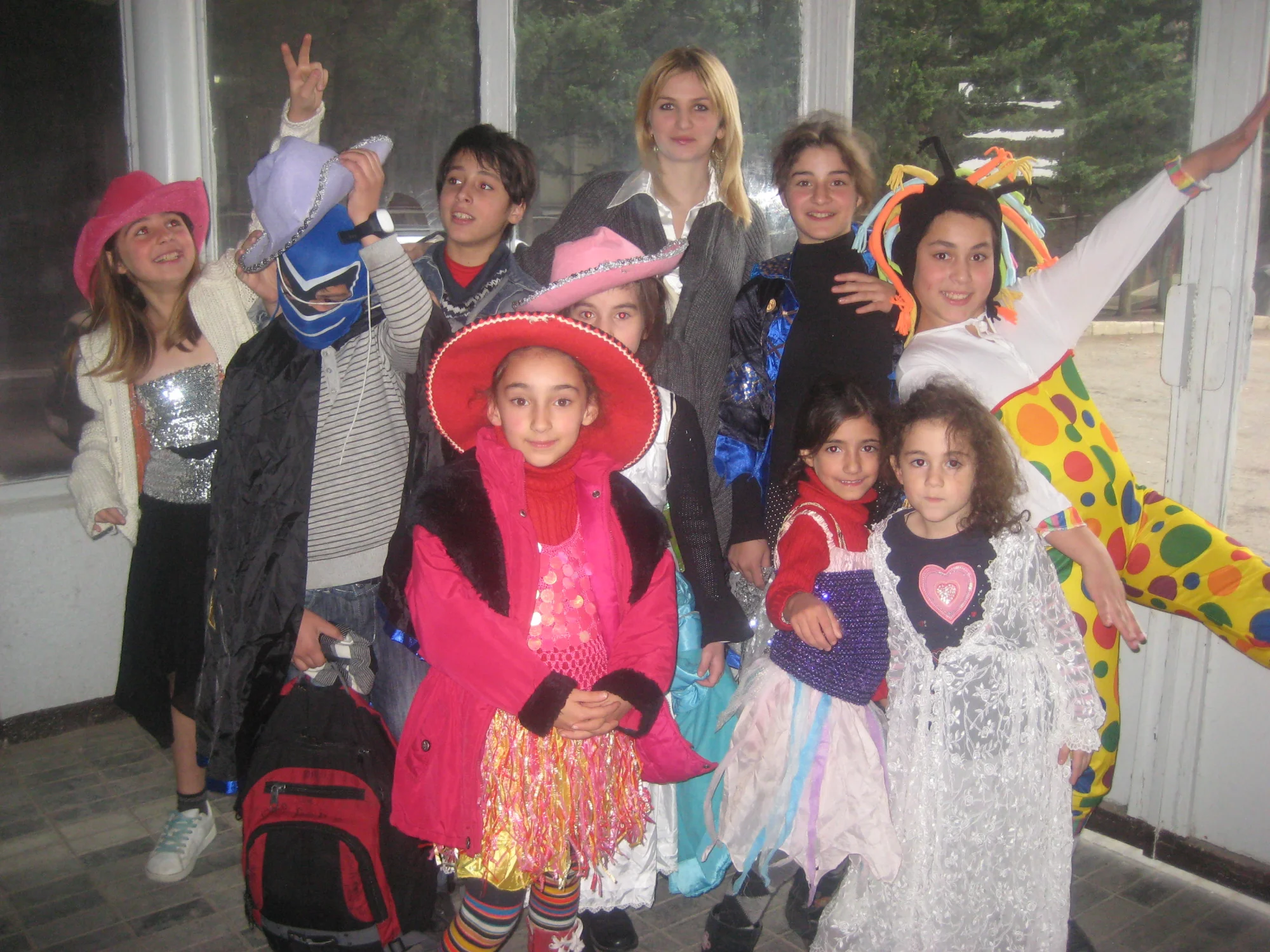 სტუმრობები ბავშვთა ონკოლოგიურ საავადმყოფოში 2015წ